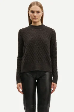 SAANOUR POINTELLE SWEATER 7355