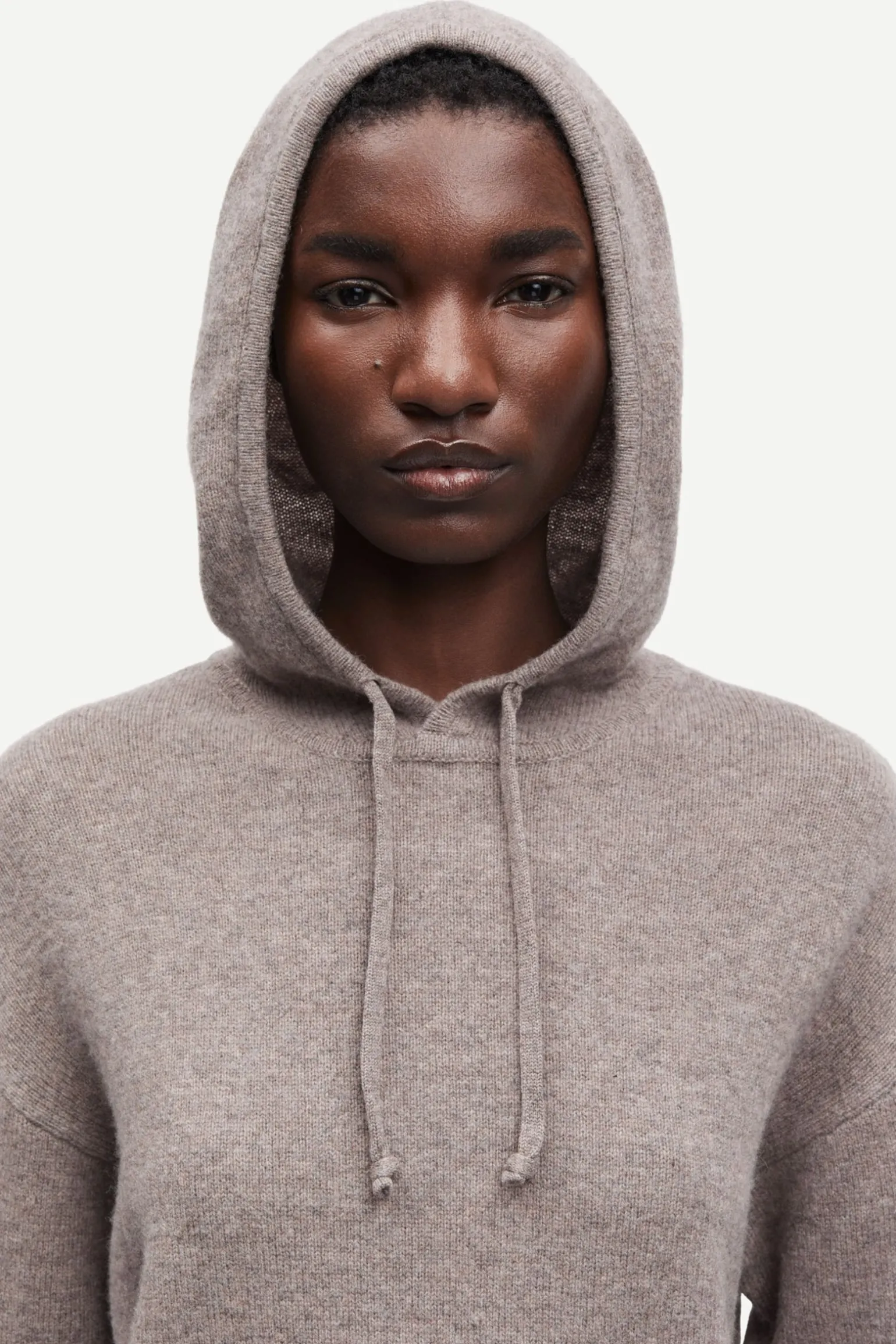 SACHARLOTTE KNIT HOODIE 15010