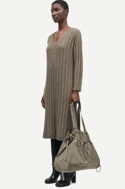 SANOR V-NECK DRESS 7355